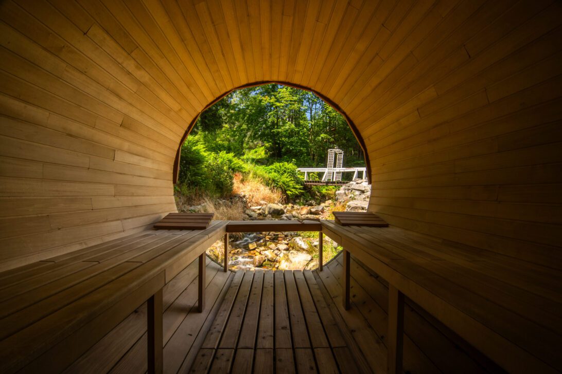 sauna w Górskich Domkach w Szklarskiej Porębie